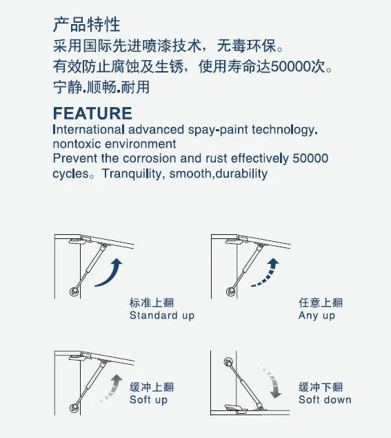 Wellmax Cabinet Door Furniture Gas Spring Air Support K-411