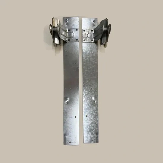 Galvanized Sheet Metal Fabrication Silver Hot DIP Spring Hanger for Garage Door