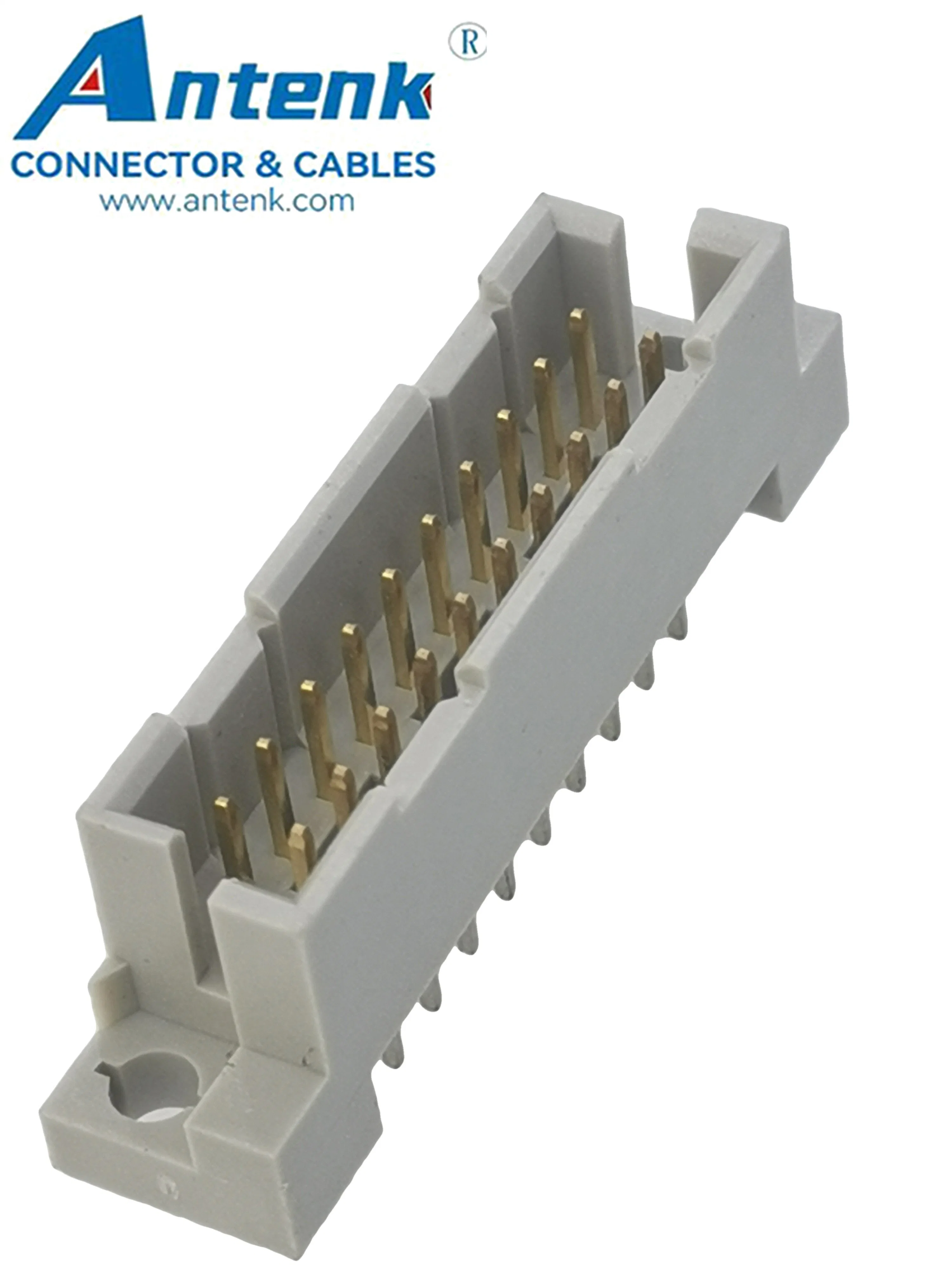 20 Pin Type 0.33q Connectors-Inversed Vertical Male/Plug Eurocard Connectors Per DIN 41612 and IEC 60603-2
