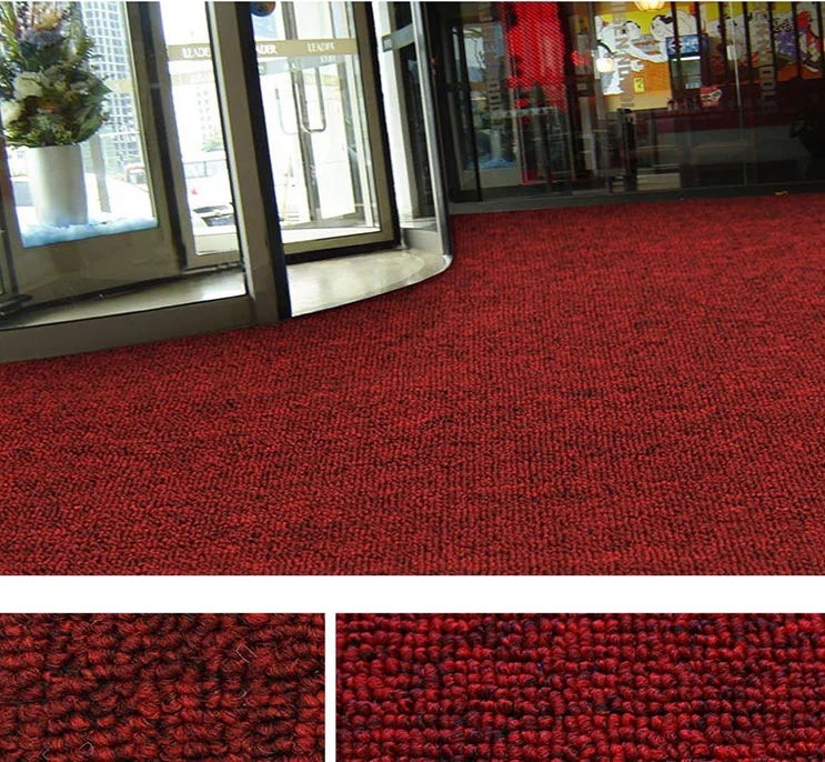 Comercial PP Piso Hotel Muro a pared Tufted Loop Pile Alfombra de oficina