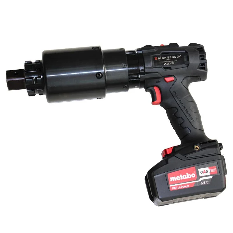 Max Torque 8000nm High Speed Battery Charging Cordless Torque Wrench Brdc-S