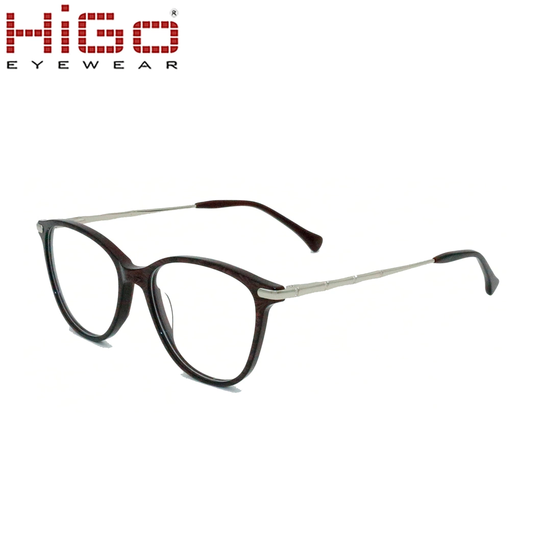 Latest Round China Eyeglasses Acetate Handsome Mix Eyewear Wholesale/Supplier