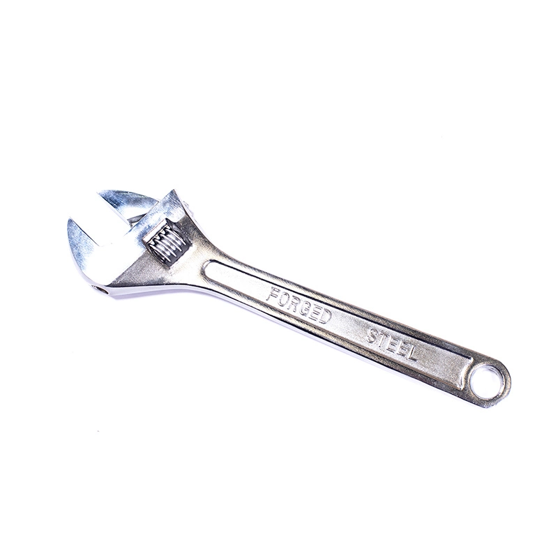 CRV Chrome Vanadium Steel Forged Adjustable Wrench with High Rust Resistance and Hardness