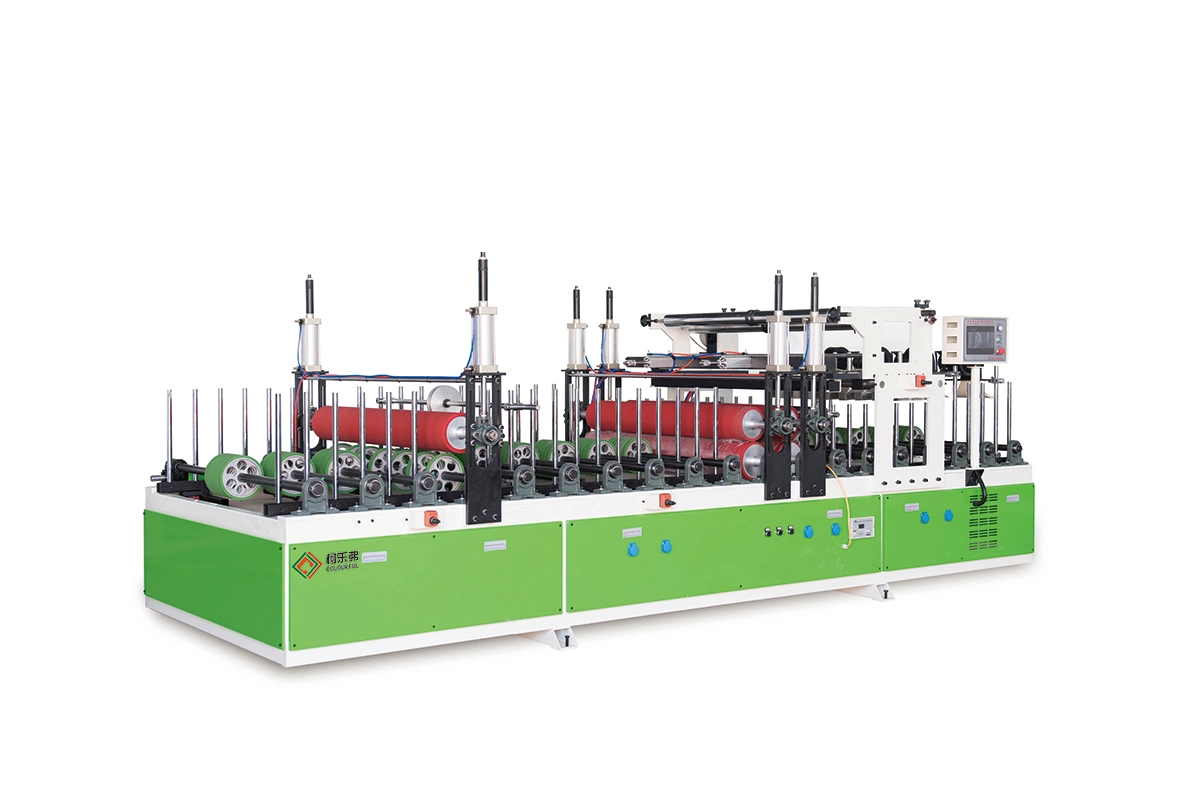 PVC/PUR Laminating Line Machine/Hot Melt Glue Rolling Machine