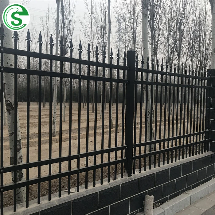 Steel Square Tube Design Galvanized Zinc Garrison Metal Fencing