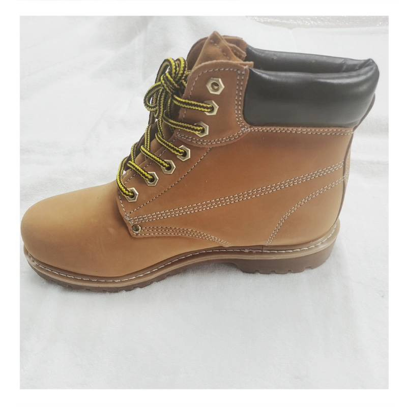 Working Boots Steel Toe Yellow Safety Boots Black Work Boots