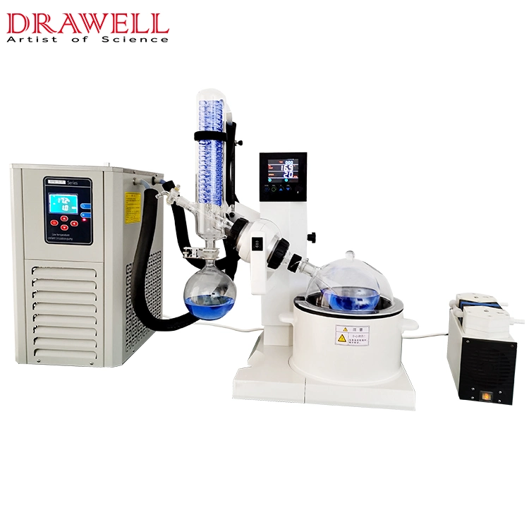 Drawell Rotary Evaporator Price Large Capacity Floor Type Rotary Evaporator