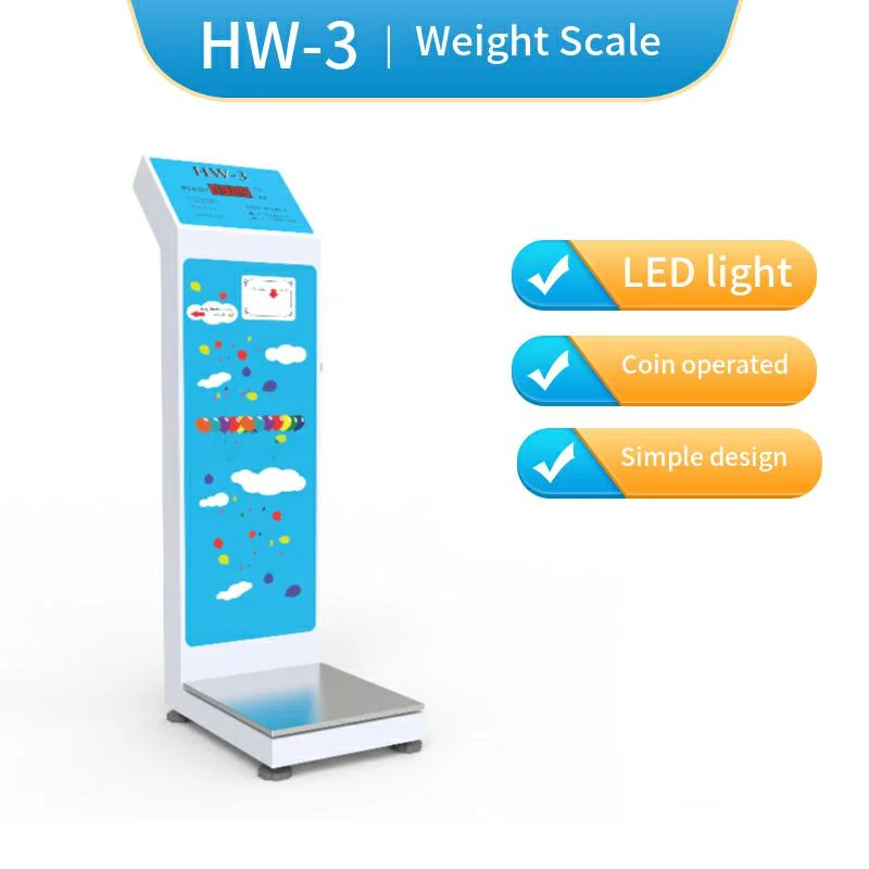 Hw-3 Electronic Body Weight Luggage Weight Scale Coin Operation