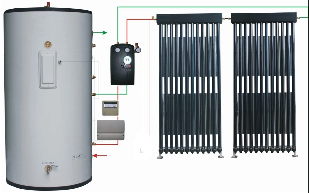 High Efficiency Solar Boiler Copper Heat Exchanger