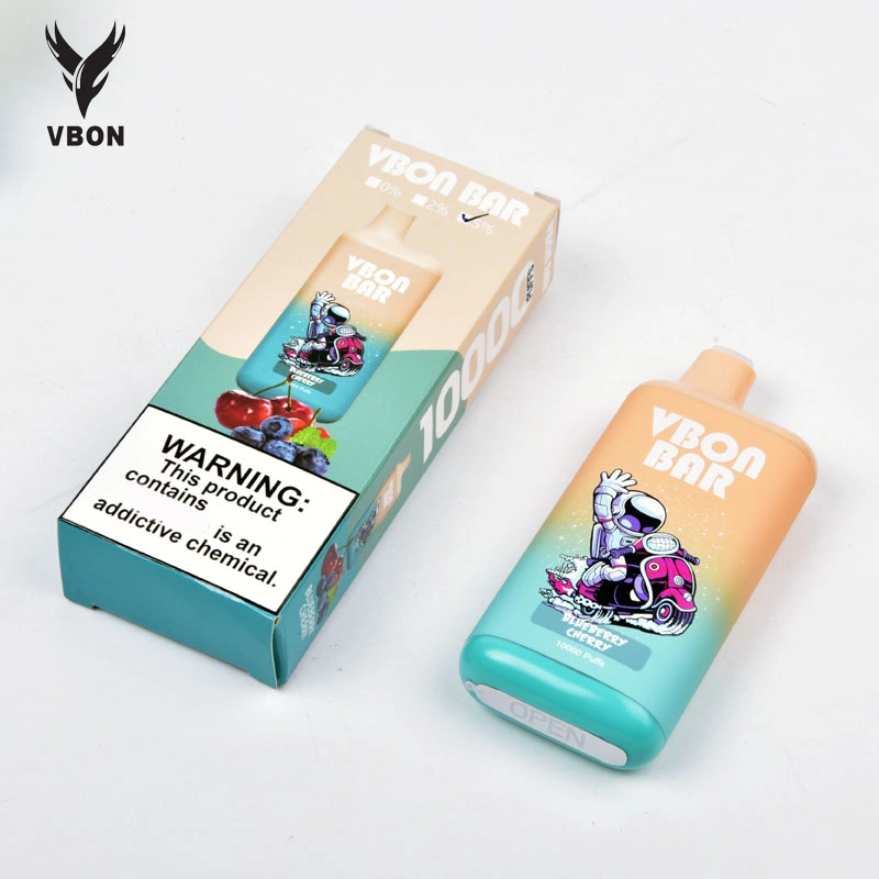 Vbon 10000 10K Puffs vapes 20ml Disposable/Chargeable Vape with Mesh Coil Rechargeable Battery