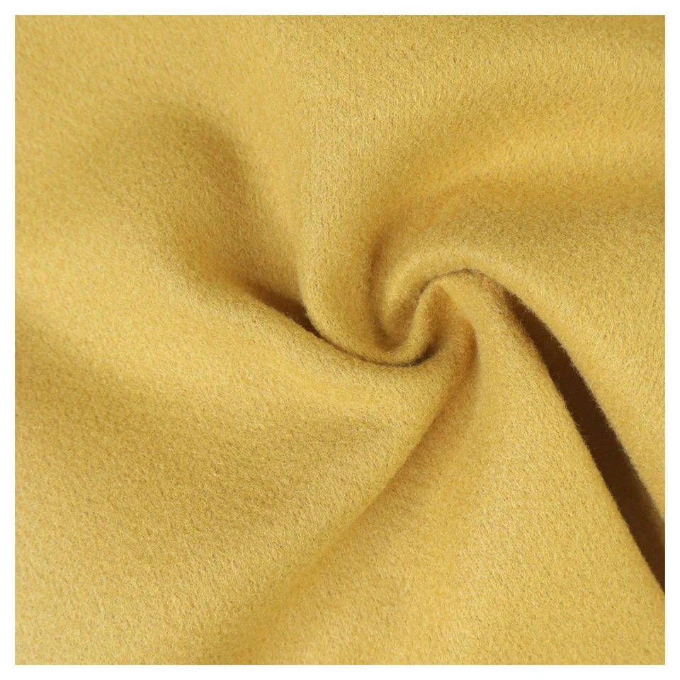 100% Polyester Stretch Loose Knitting Cloth Manufacture Material Poly Tweed Garment Fabric for Overcoat