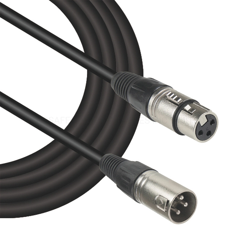 RoHS PVC aprobado Micrófono de cable de cobre eléctrico señal AV Cable con conector de audio XLR (FMC03)