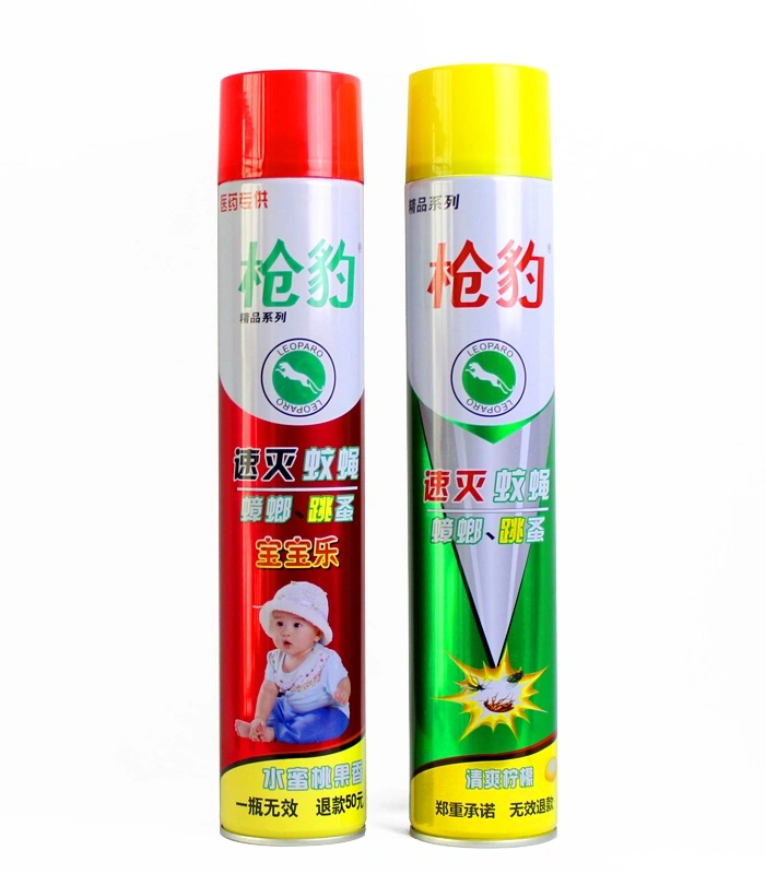 Customized High-Quality Household Aerosol Insecticides with Different Volumes