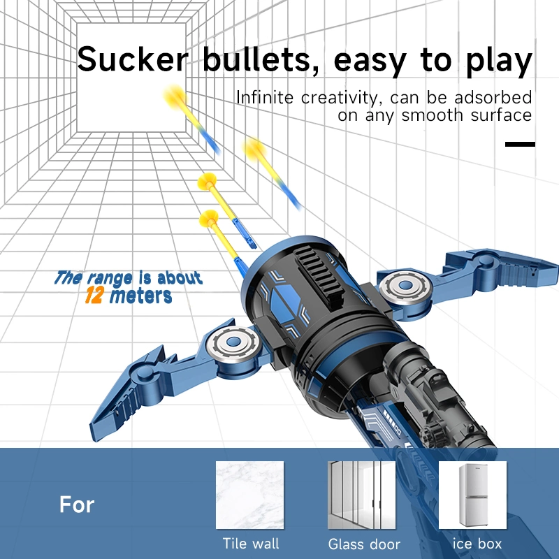 Kinder Im Freien Shooting Game Kinder Elektrische Kunststoff Simulation Militär 12 Soft Bullets Running Fire Gun Spielzeug Armbrust für Jungen