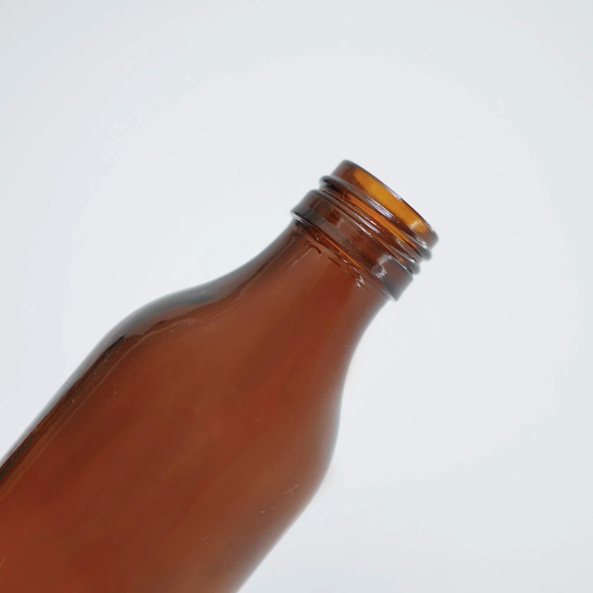 Existing Molds Can Be Quickly Produced 160ml Amber Medicine Glass Bottle