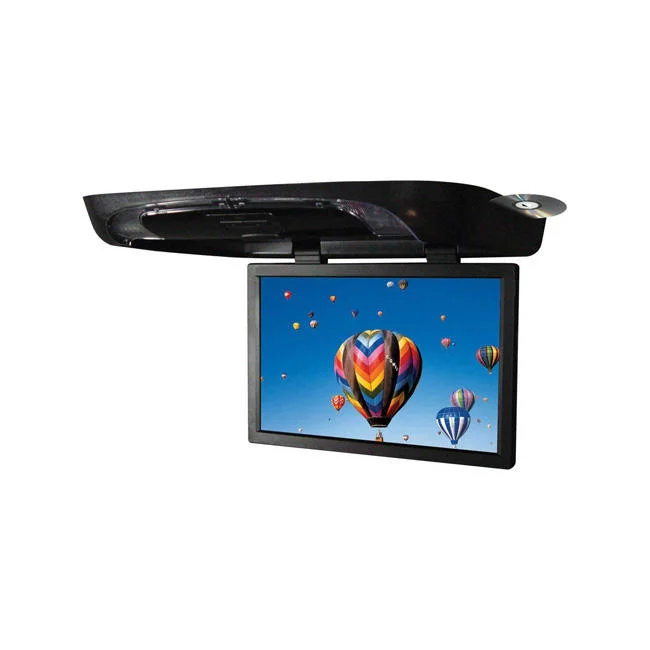 21 Inch Car Monitor Roof LCD Screen Flip Down Monitor Overhead Multimedia Video Onitor Ceiling Display