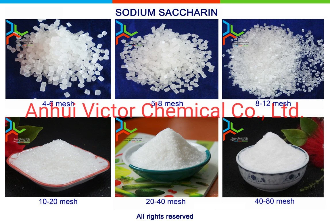 La saccharine de sodium de qualité alimentaire pour les Édulcorants prix d'usine de haute qualité