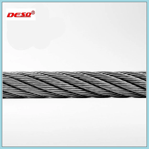 High Tension 6*37 Galvanized Steel Wire Rope