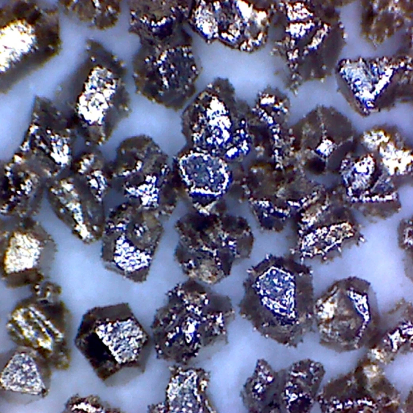 Poudre de poussière de diamant à maillage recouvert de Cu pour diamant à liant résine Meule