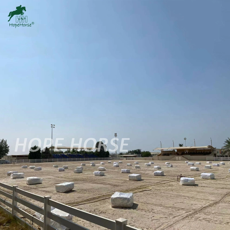 Geotextile and Fiber Footing Product Equestrian Ground for Horse