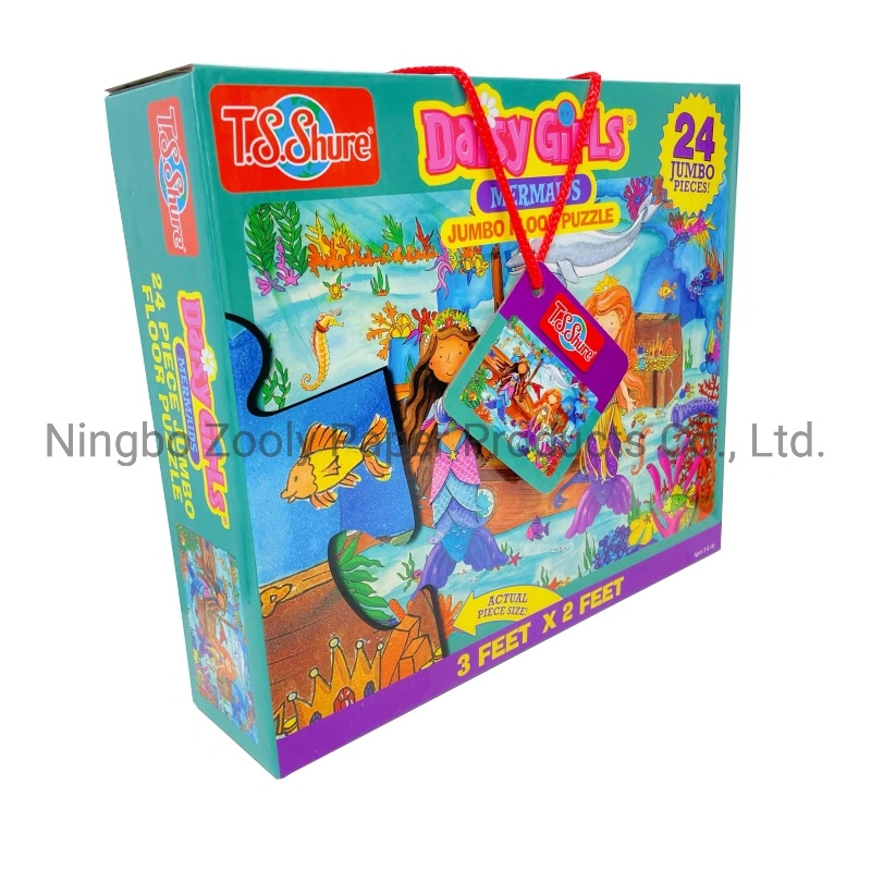 Personnalisez le puzzle de sol géant 24 pièces Alphabet train Puzzle Fame Puzzle Construction Puzzle casse-tête pour enfants