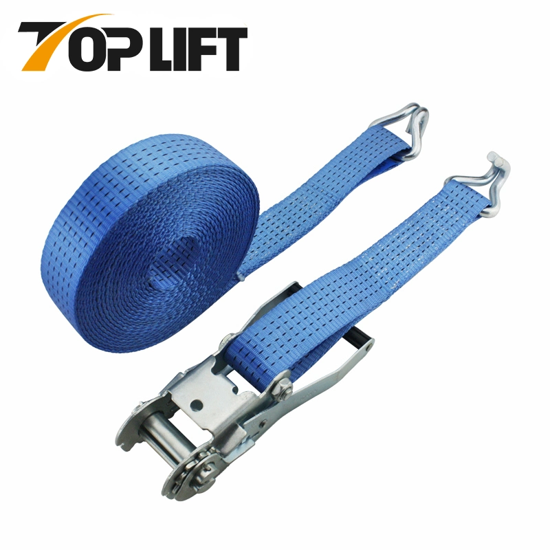 2 Inch 5000kgs Auto Transport Bag Lashing Strap Cam Buckle Cargo Lashing Packing Straps Belt Set