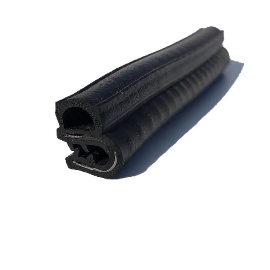 Extrusion Windscreen Split Rubber Glazing Profile for Auto Door