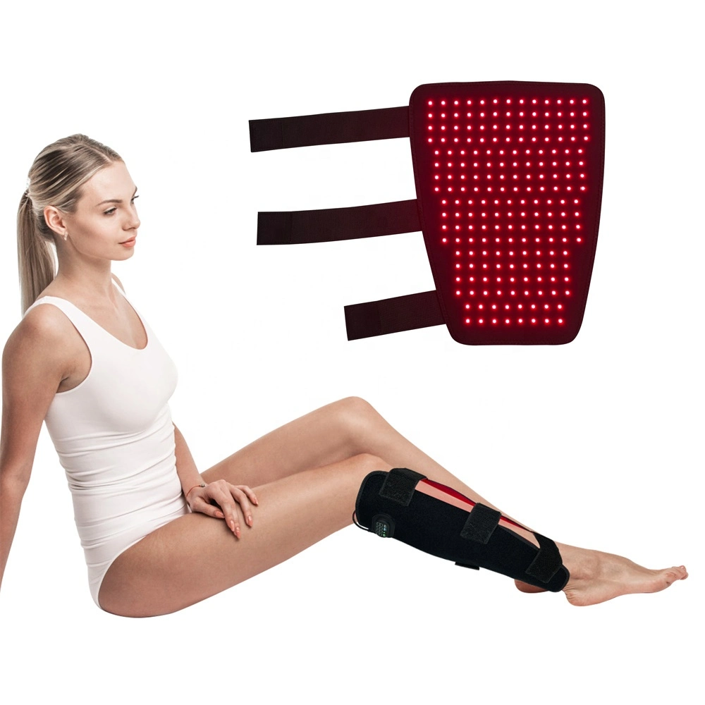 Medical 660nm 850nm LED Infrared Red Light Therapy Leg Wrap Physical Therapy Equipments