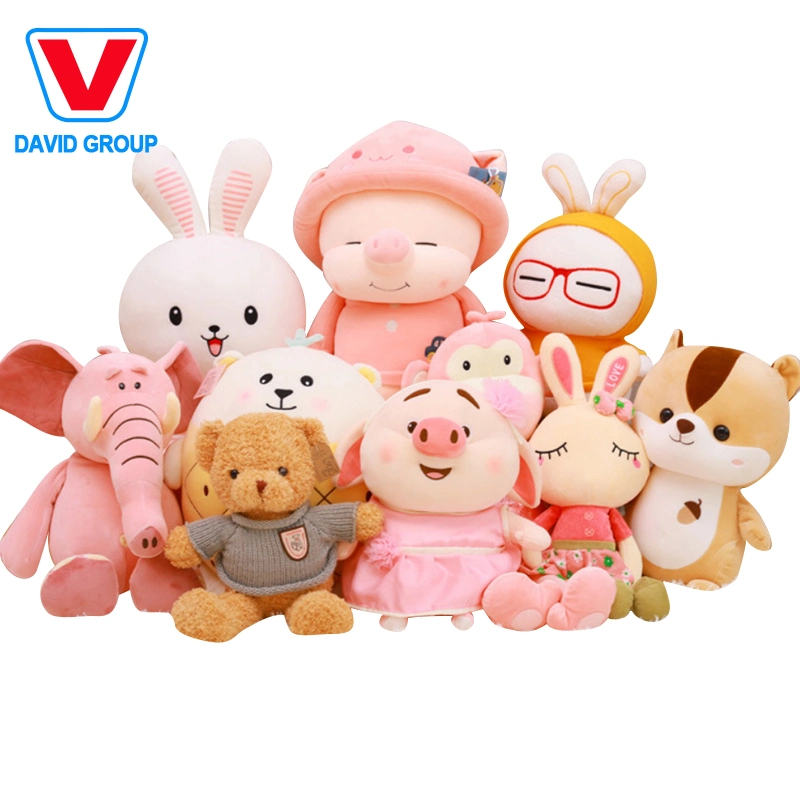 Return Gifts for Kids Birthday Cute Animal Plush Toys Support Custom