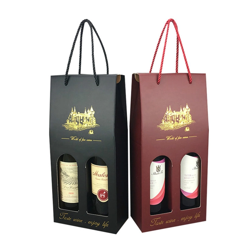 Papier Einkaufstasche Werbe Luxus Mode Reuable Kleidung Schuh Wein Süße Verpackung Kraft weiße Karton Tote Weihnachten Geschenktasche mit Rubbon Baumwollseil