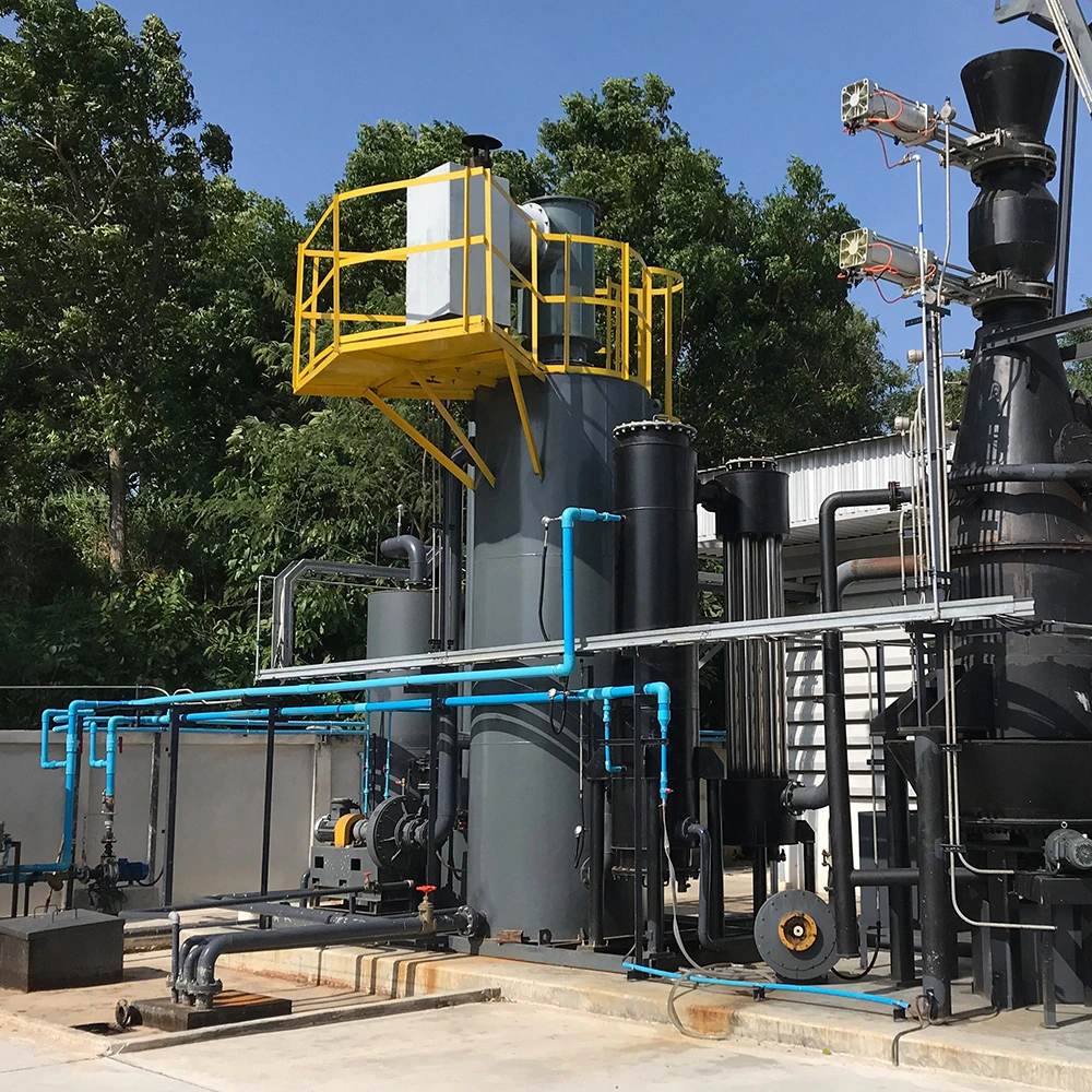 Smoke Purification System for Pyrolysis of Urban Solid Waste Esp