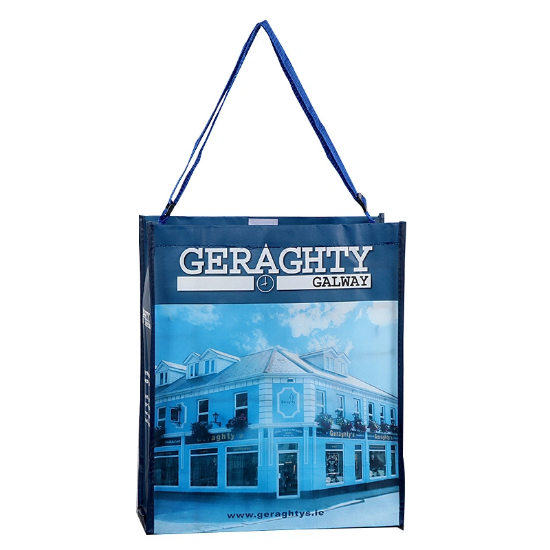 Custom Designed PP Non Woven Laminated Promotional Shopping Tote Bag