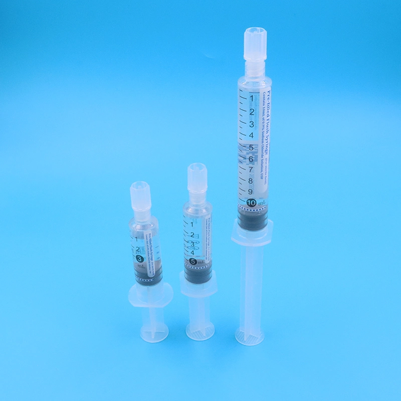 3ml 5ml 10ml Luer Lock Pre-Filled suministros médicos jeringa para inyección de plástico