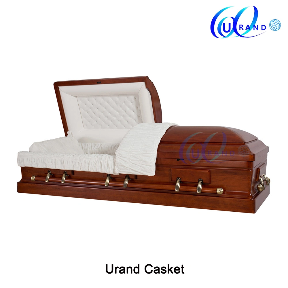 Solid Cherry Distributor American Casket Atoffin de alto brillo