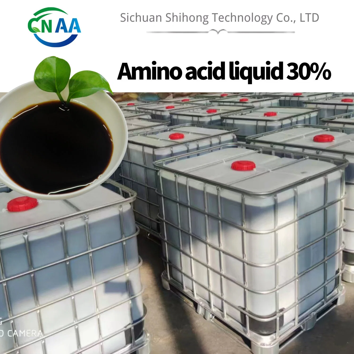 Plant Source 30%Chlorine-Free Amino Acid Liquid Fertilizer Organic Nitrogen Fertilizer