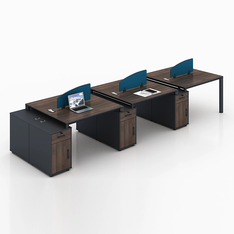 Hölzerne Personal Workstation Modulare MDF komfortable moderne Schreibtisch-Tisch Executive Büromöbel