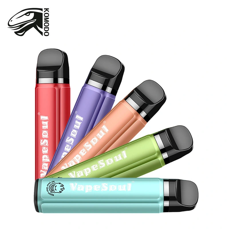 Mayorista/Proveedor Vaping Vapesoul Vape Pen 1500 inhalaciones desechables Vapes personalizado