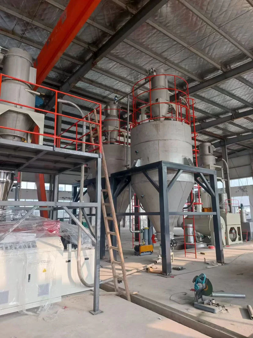 PVC Conveying-Mixing-Dosing System for Mixer and Extruder. Vacuum Feeding System