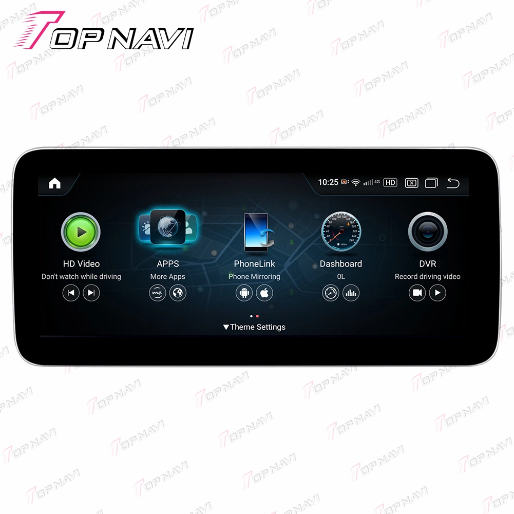 10,25 pulgadas Mirror Link pantalla táctil coche 6g+128g para Benz Radio para coche Android GLA 2016 2017 2018 2019 X156