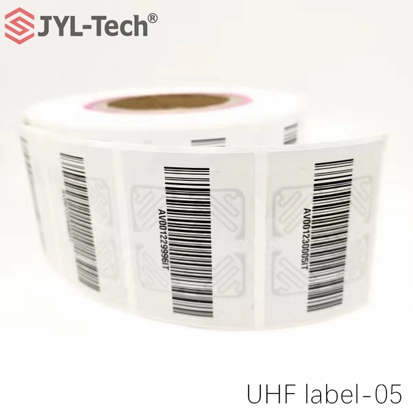 Digital Printing UHF Clothing Label RFID Apparel Tag with Qr Code for Garment Accessories
