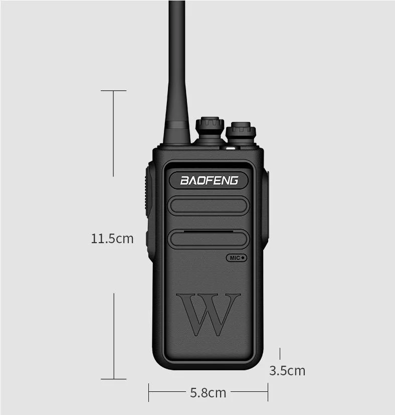 Baofeng N7 de alta potencia de radio portátil de gama hablar 5-20km Scrambler polvo Walkie Talkie