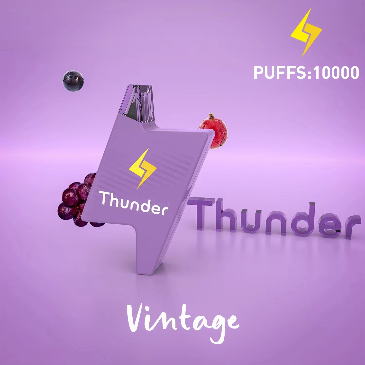 10000 Puffs 10 Flavors Randm Thunder Tornado Magic recargable 0%2%3%5% Nicotina desechable VAPE al por mayor