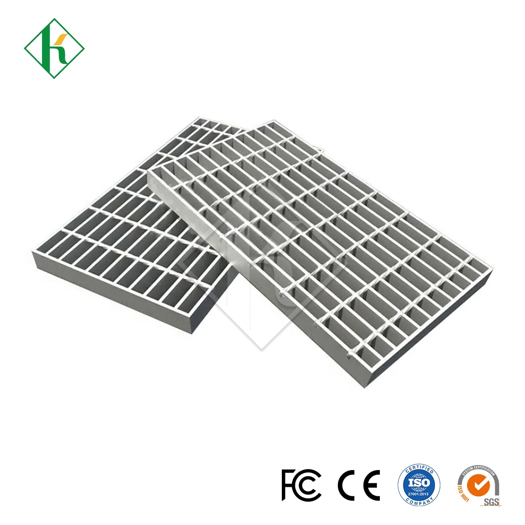 Kaiheng Plain Plate Steel Grating Suppliers Stainless Steel Trench Cover Plate China Heavy Duty Galvanized Steel Grating Drain Cover