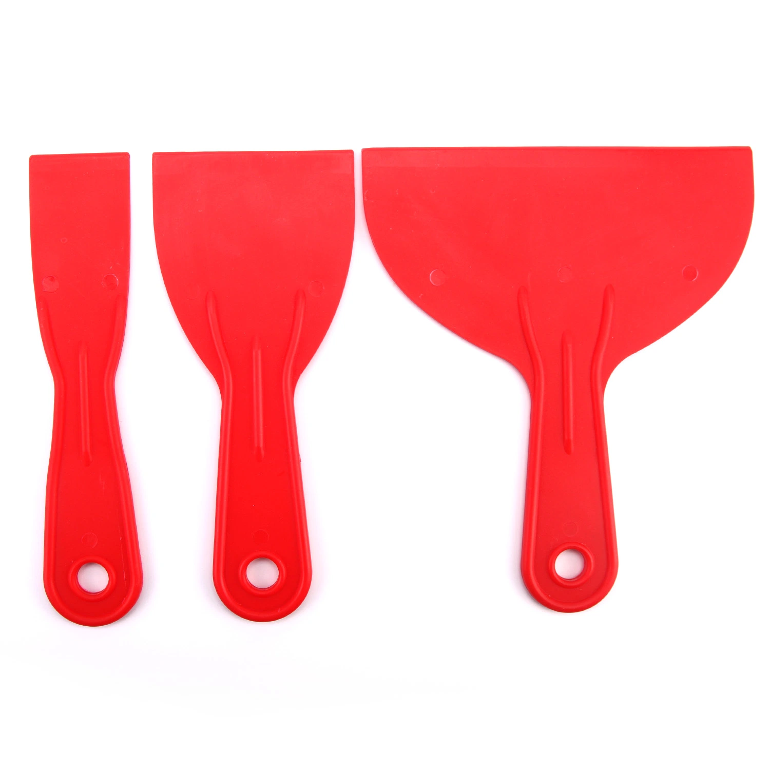 3 Piece Plastic Putty Knife Putty Scraper Including 1.5 /3 /6 Inch