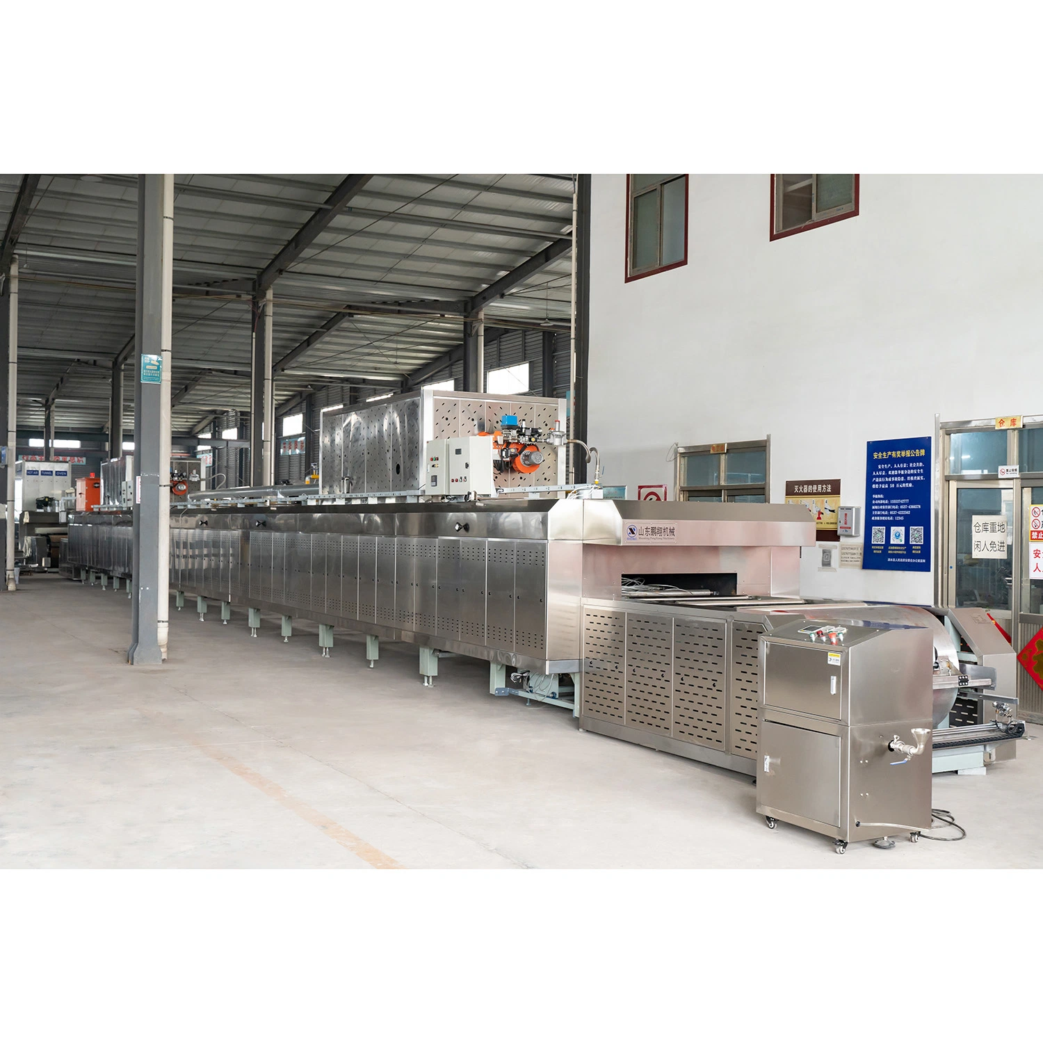 Electric Stainless Steel Baking Equipment Bakery Machine Tunnel Oven
