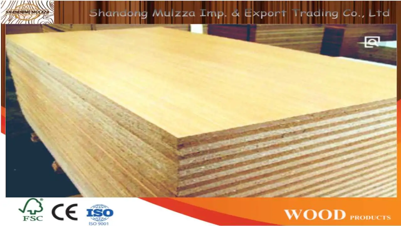 Melamine Faced/Plain Particle Board for Furniture and Building