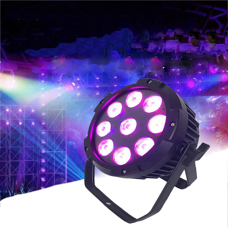 9 *18W Hot Selling Stage Light Warm White LED PAR High Quality China LED Stage Light