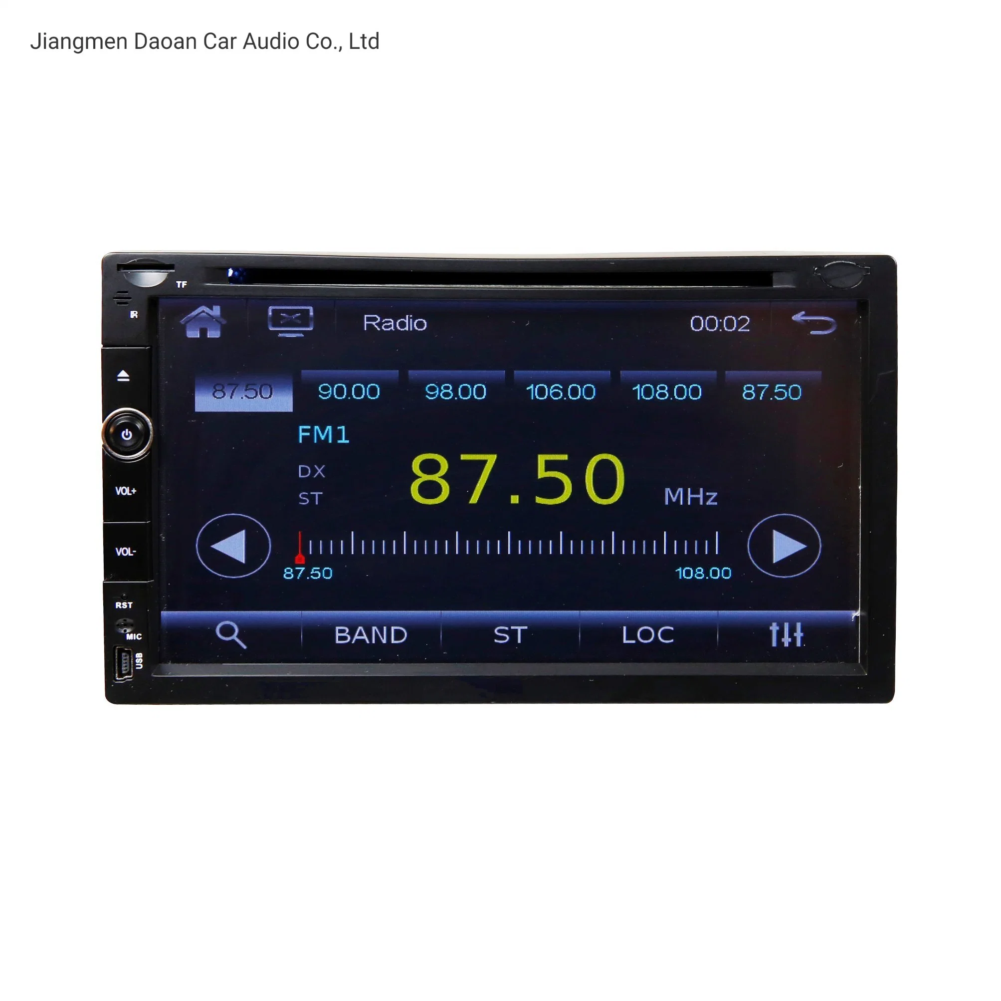 Wholesale/Supplier Touch Screen Double DIN Car DVD Stereo with Bluetooth