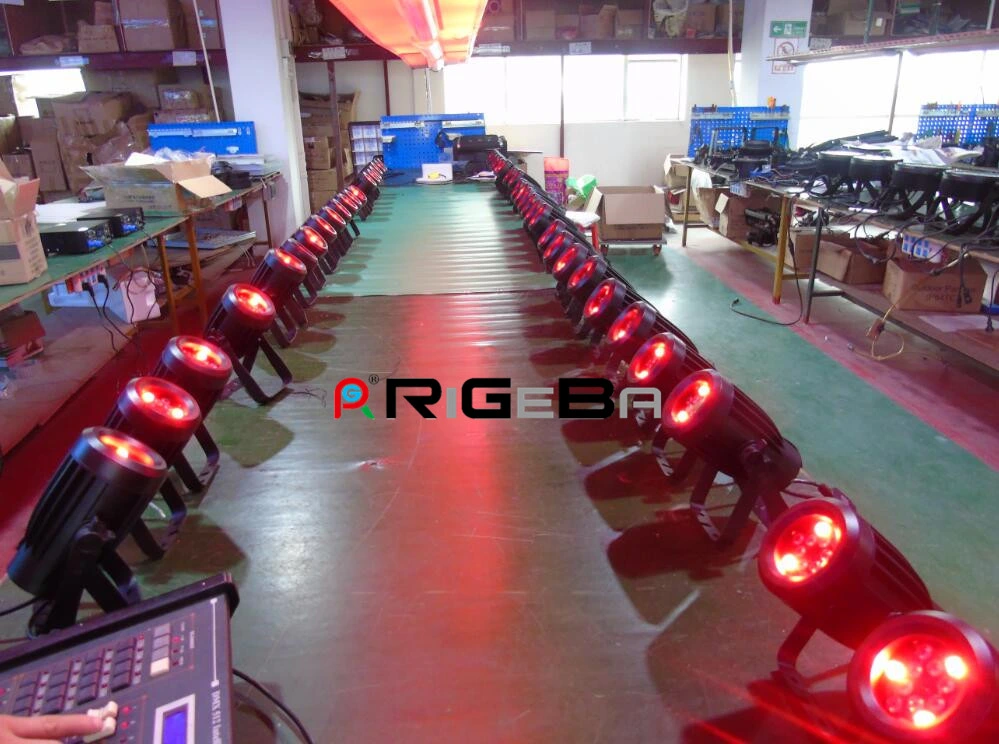 Rigeba 12X3w RGBW Mini Indoor LED PAR CAN Licht für Ereignisanzeigen