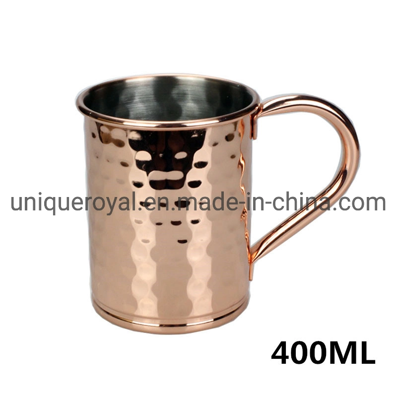 Metal Roll Edge Copper-Plated Beer Cold Drink Cup